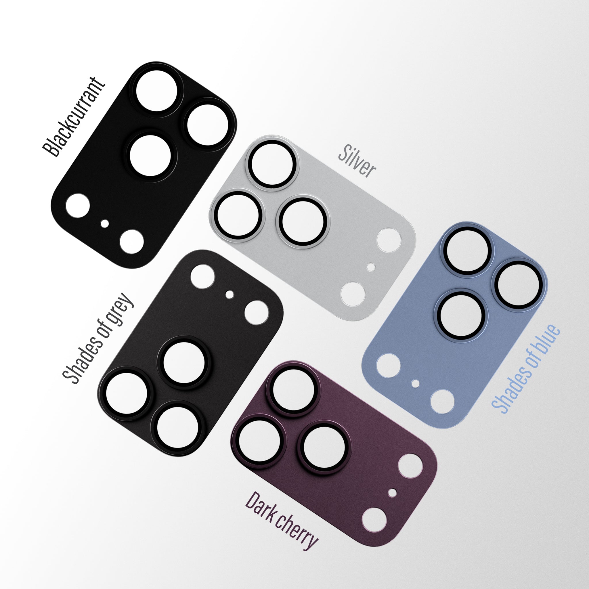 PanzerGlass® Fender Camera Lens Protector Shades of Blue iPhone 18 Pro